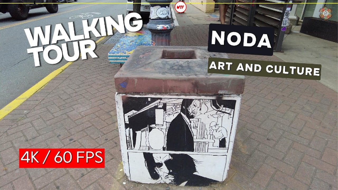 Walking Tour of NoDa: Art and Culture in Charlotte #walkingtour #charlotte