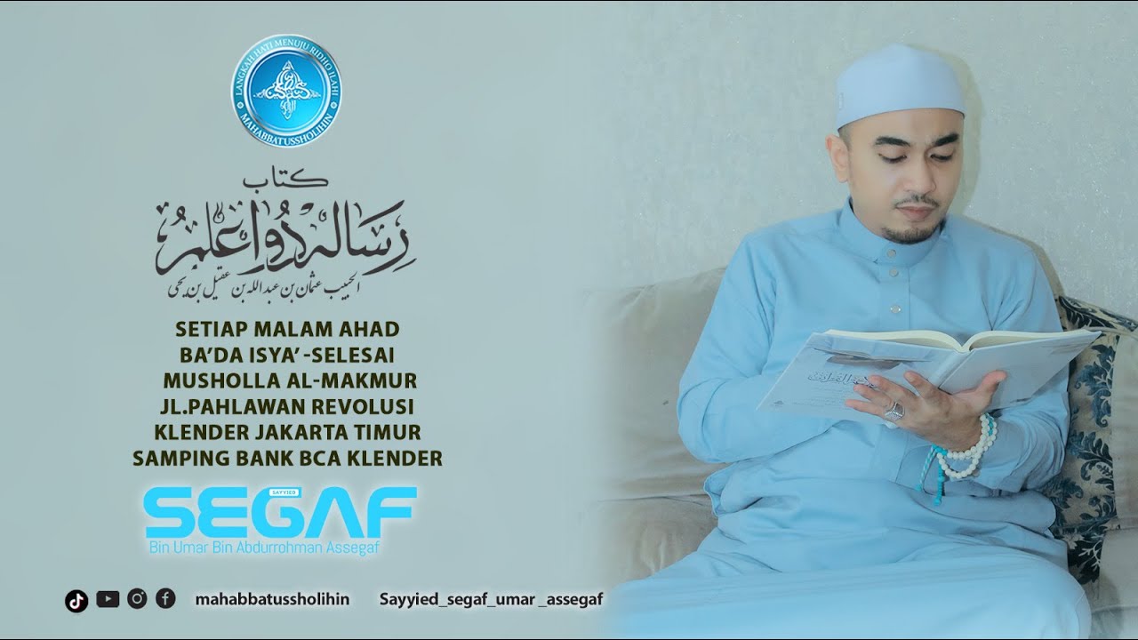 🔴 Live Pengajian Rutin MT Mahabbatussholihin di Klender Pembacaan Kitab Risalah Dua Ilmu