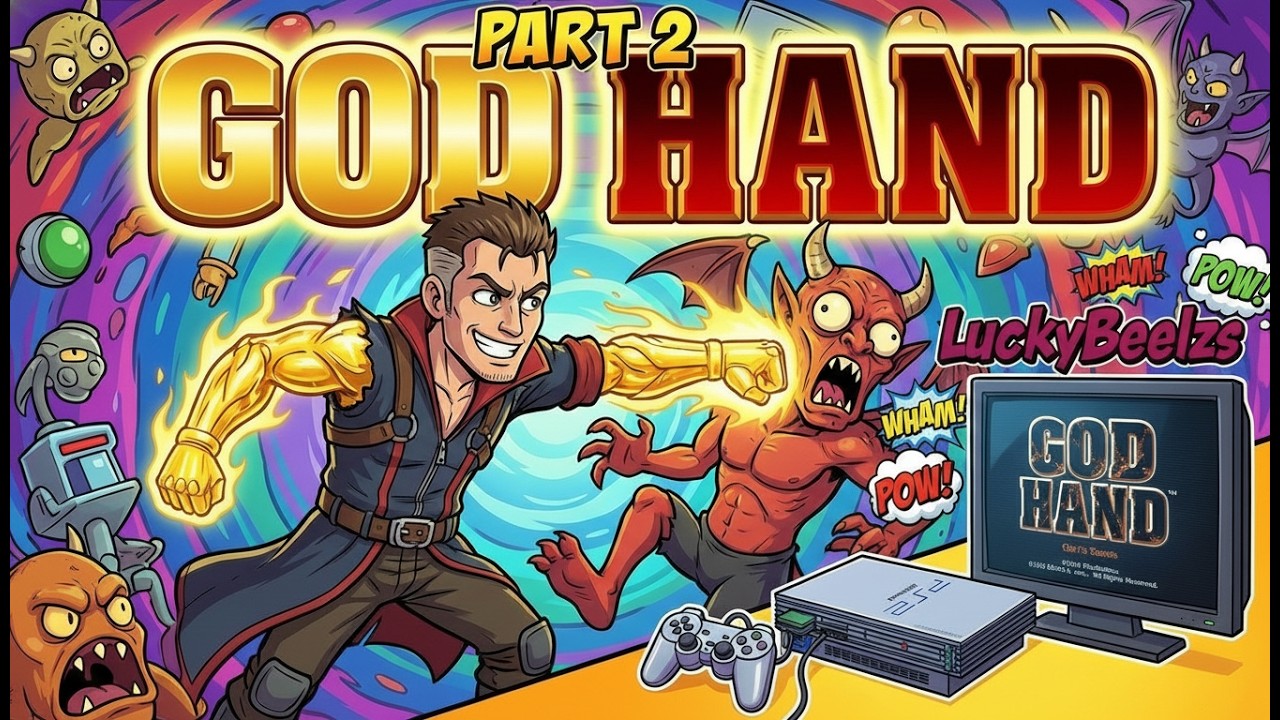 LANJOT KITA GEBUKIN KROCO!!!, GOD HAND #part2  #godhand #indonesia #ps2   #mediashareon