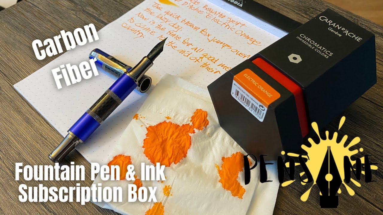 Truphae Penthusiast Subscription Box Jan 2022 | Fountain Pen/Ink Unboxing | Monteverde Regatta Sport