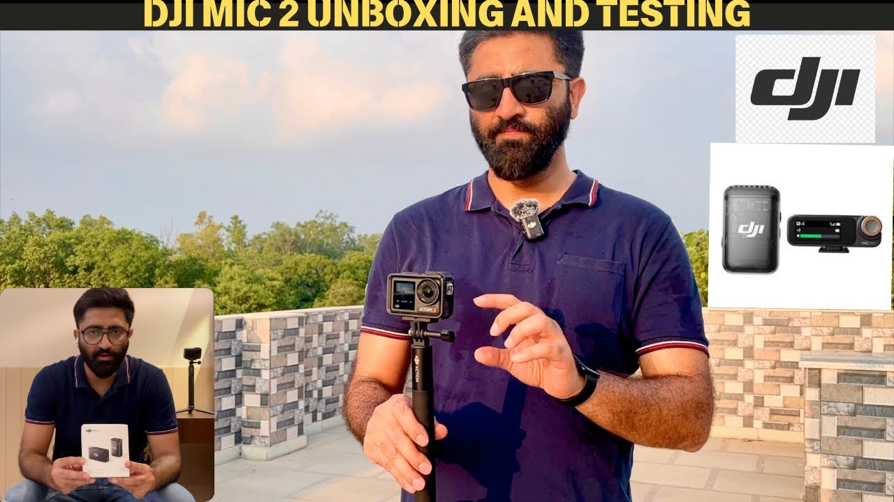 DJI MIC 2 Unboxing and Extreme Testing😈 | It Surprises me😮. @DJI #djimic2 ​⁠#djiaction4
