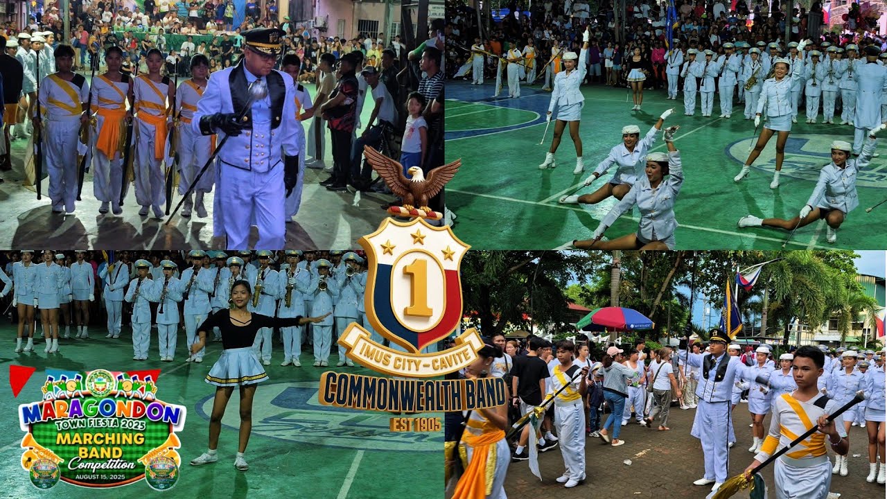 Commonwealth Band no.1 | Maragondon Town Fiesta 2025 | Group & Solo Majorette Exibition 