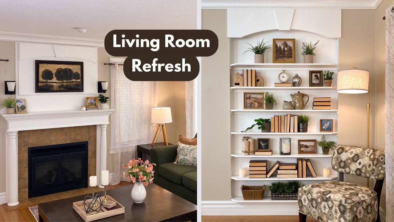 Living Room Refresh (cozy modern traditional)
