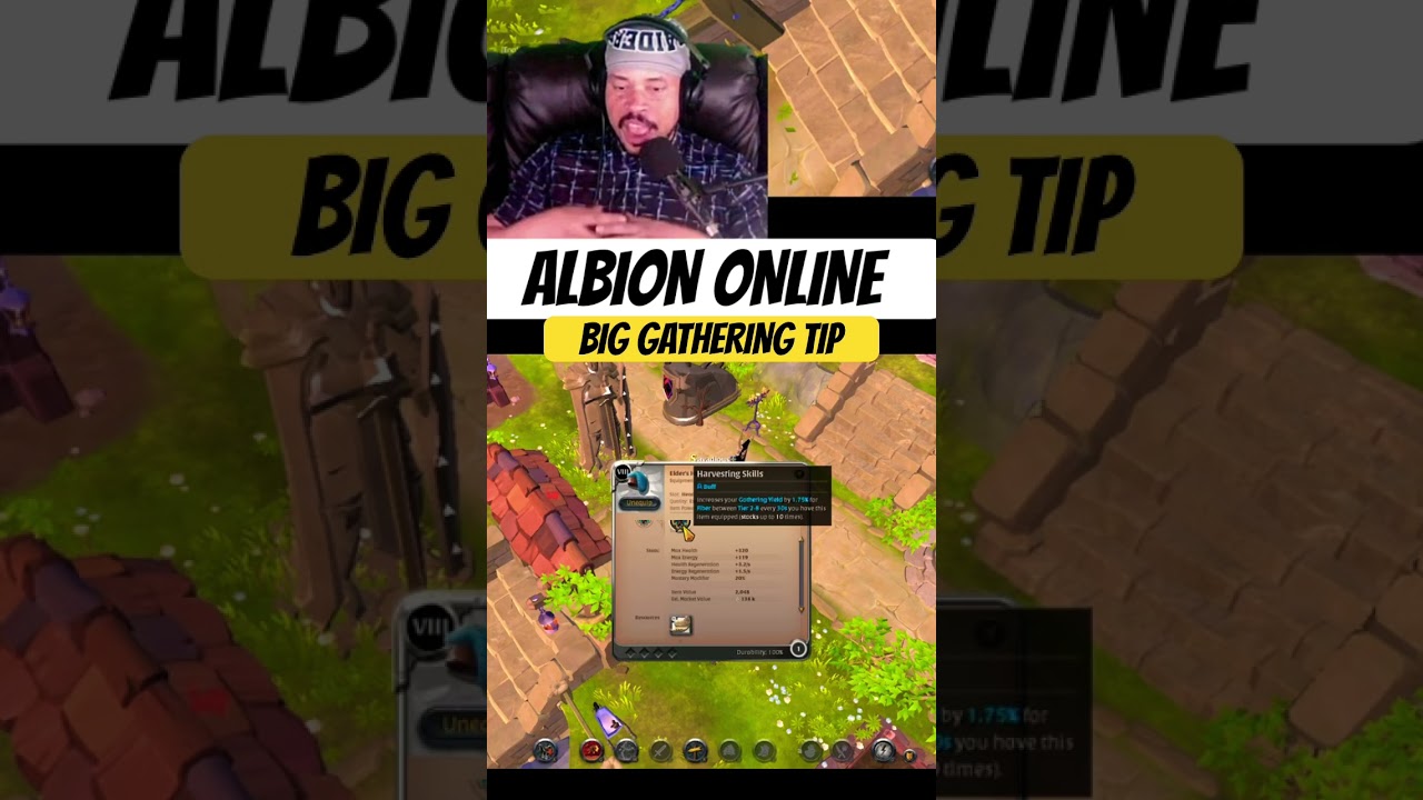 Level Up Your Gathering and Island skills In Albion Online With These Key Beginner Tips!