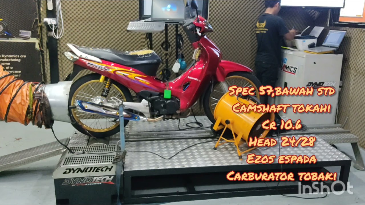 Jom Layan Dyno 13Hp punye Spec (Wave125 Spec 57 Bawah Std)