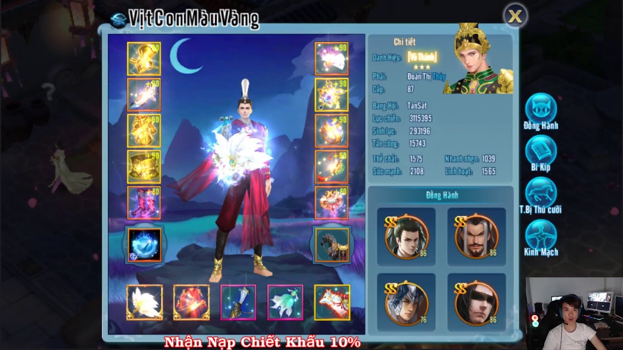 #VLTKMB [LIVE ] 💥 S611 ... CHUYỂN 700.000 KNB ... ÚP TOP 1 LC TỐI HSLK ... MAI MỞ CẤP 9X ...