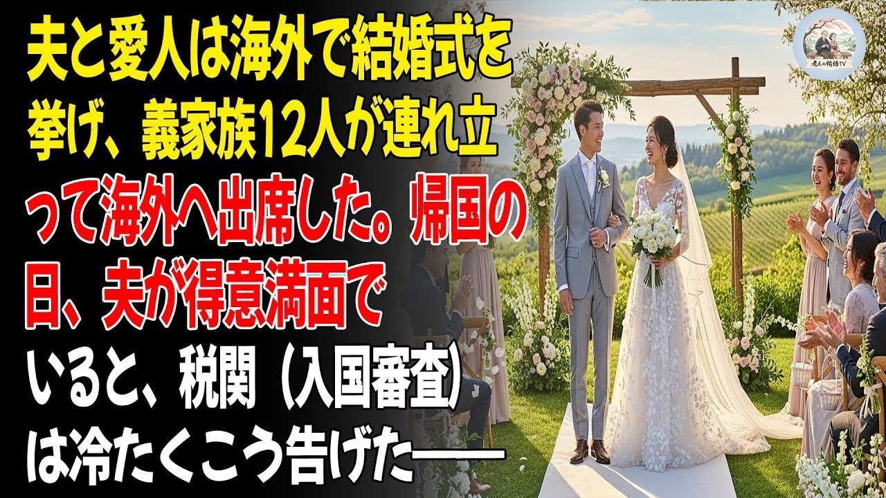 ❤️''夫と愛人は海外で結婚式を挙げ、義家族12人がそろって海外へ出席しに行った。   😮ㅣ黄昏恋ㅣ老後の物語ㅣ再婚