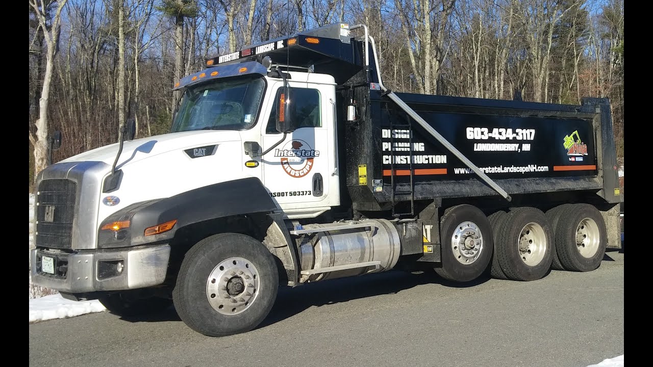 Cat CT660 Hauling 22 Tons Of Salt