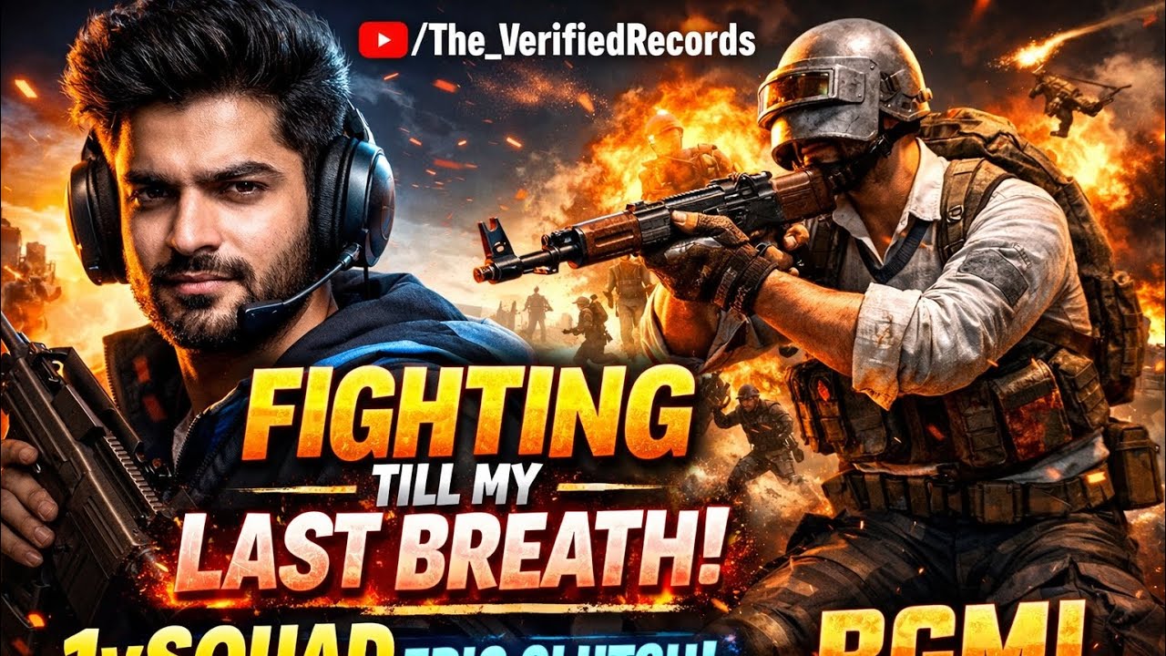 Alone vs Squad 😱 Fighting Till Last Breath | BGMI Epic Clutch