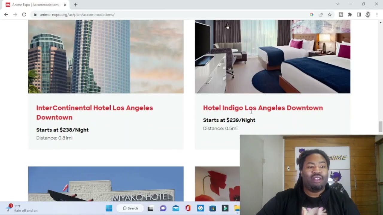 Anime Expo Tickets and Hotel 2023