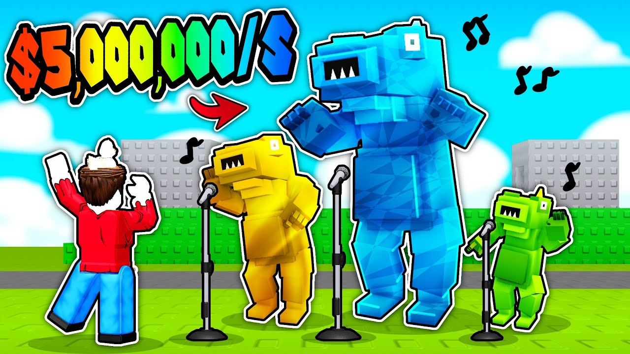 Я вырастил САМОГО БОЛЬШОГО поющего мозгогнила в Roblox