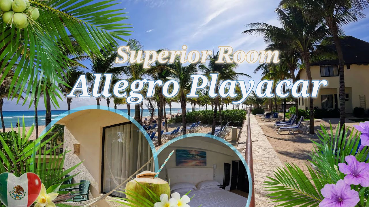Superior Room with King Bed at Allegro Playacar | Full Room Tour, Quintana Roo, Mexico!