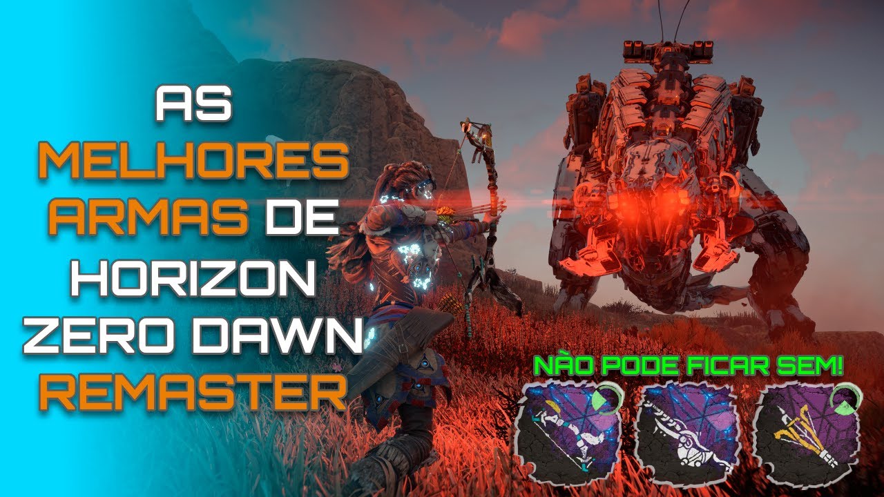 🏹Guia das Melhores Armas de Horizon Zero Dawn Remastered💥