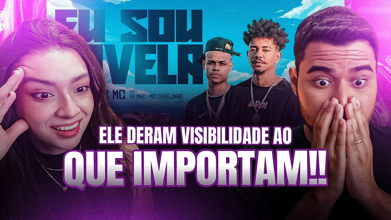 CASAL REAGE: Cesar Mc - Eu Sou Favela part. Vk Mac e Mc Cabelinho (Videoclipe Oficial)
