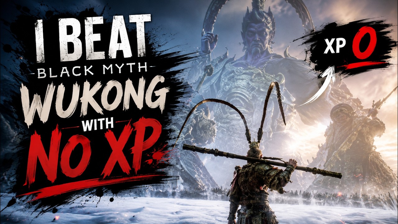 I Beat Black Myth: Wukong With No XP