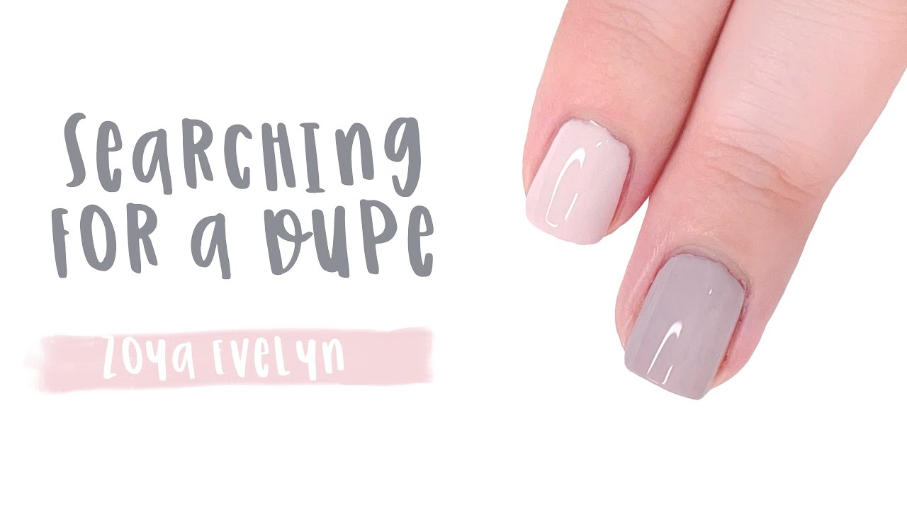 Zoya Dupe Check Evelyn | 25 Sweetpeas