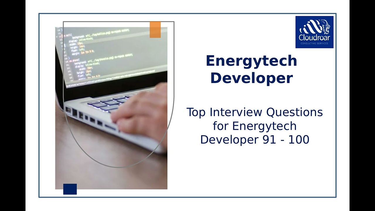 Top 10 Energytech Developer Interview Questions and Answers For 2025 | Part 30