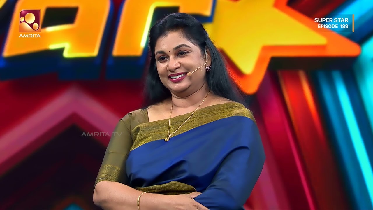 സൂപ്പർ സ്റ്റാർ വേദിയിൽ അതിഥി സാന്നിദ്ധ്യമായി മായ പനച്ചൂരാൻ | Epi 189 | Super Star