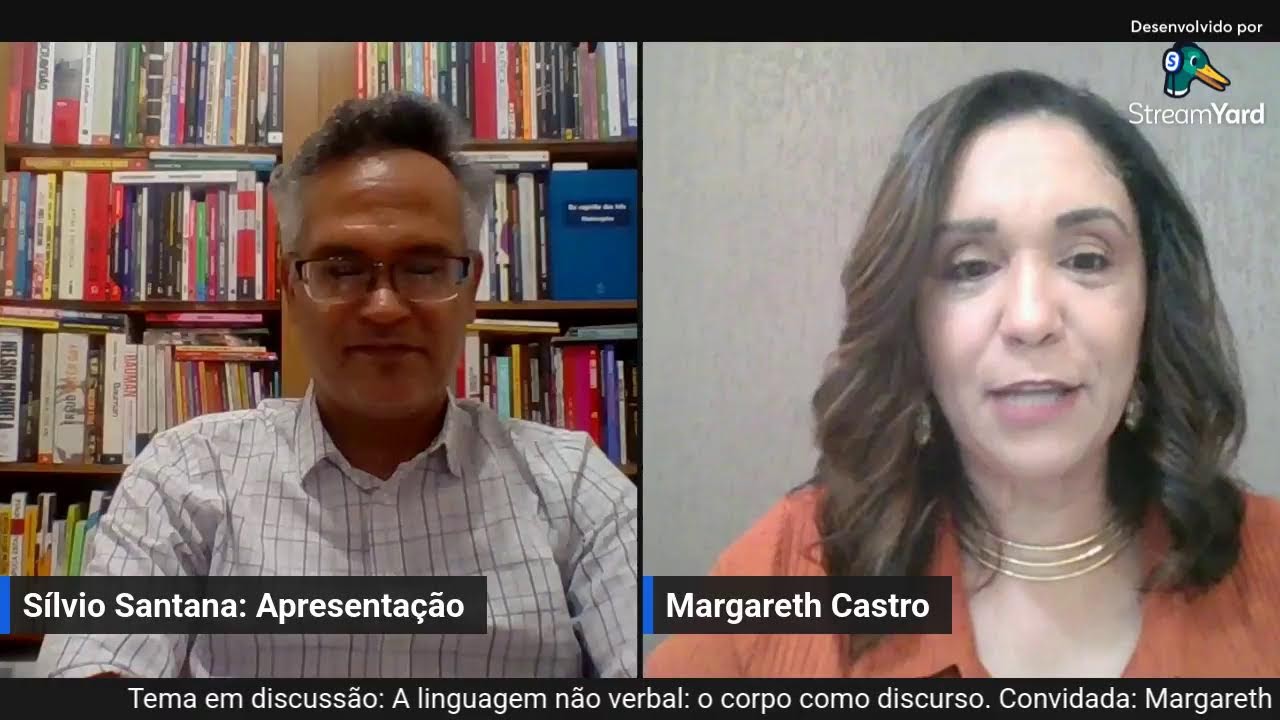 OLHAR INQUIETO - Convidada: Margareth Castro. Tema: A linguagem não verbal: o corpo como discurso.