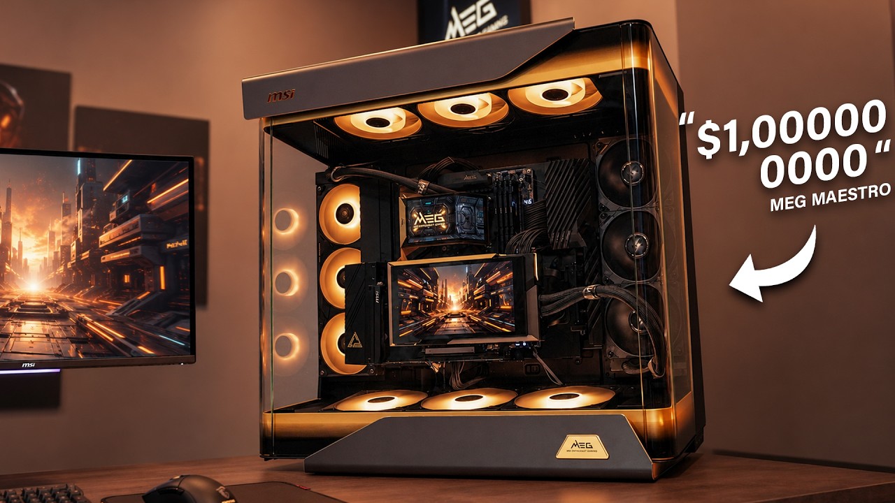 MSI Built the Most Expensive Gaming PC I've Ever Seen | Computex 2026