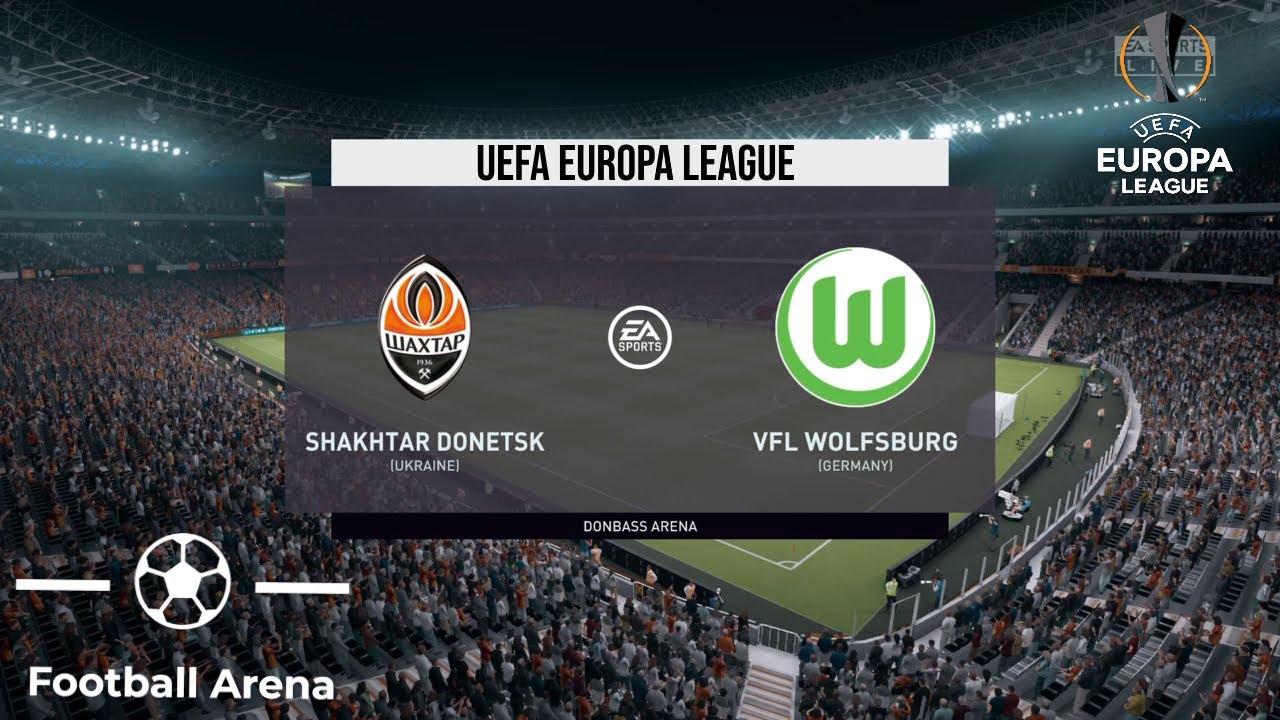 Shakhtar Donetsk vs VFL Wolfsburg | UEFA Europa League 2020 | FIFA 20 Simulation Match | PS4