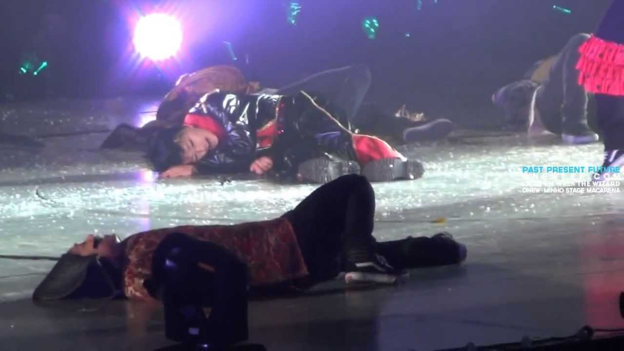 131221 SHINee 'The wizard' onew macarena