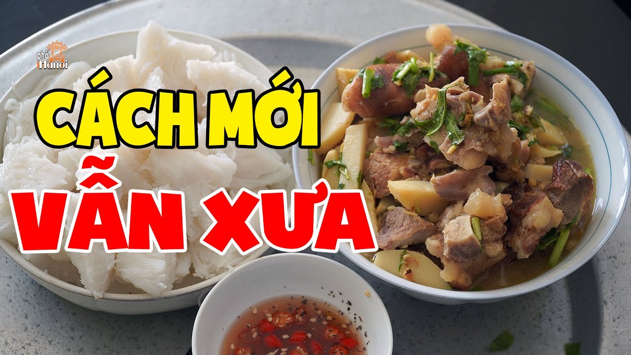 Hướng dẫn làm Bún giả cầy theo cách hoàn toàn mới 