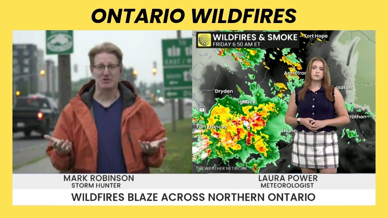 Ontario Forecast: Storms headed for wildfire hot spots Friday | #forecast