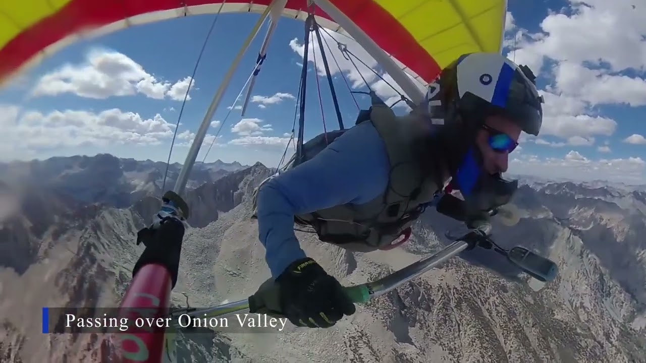 Owens Valley Hang gliding Flight   Sept 5, 2022
