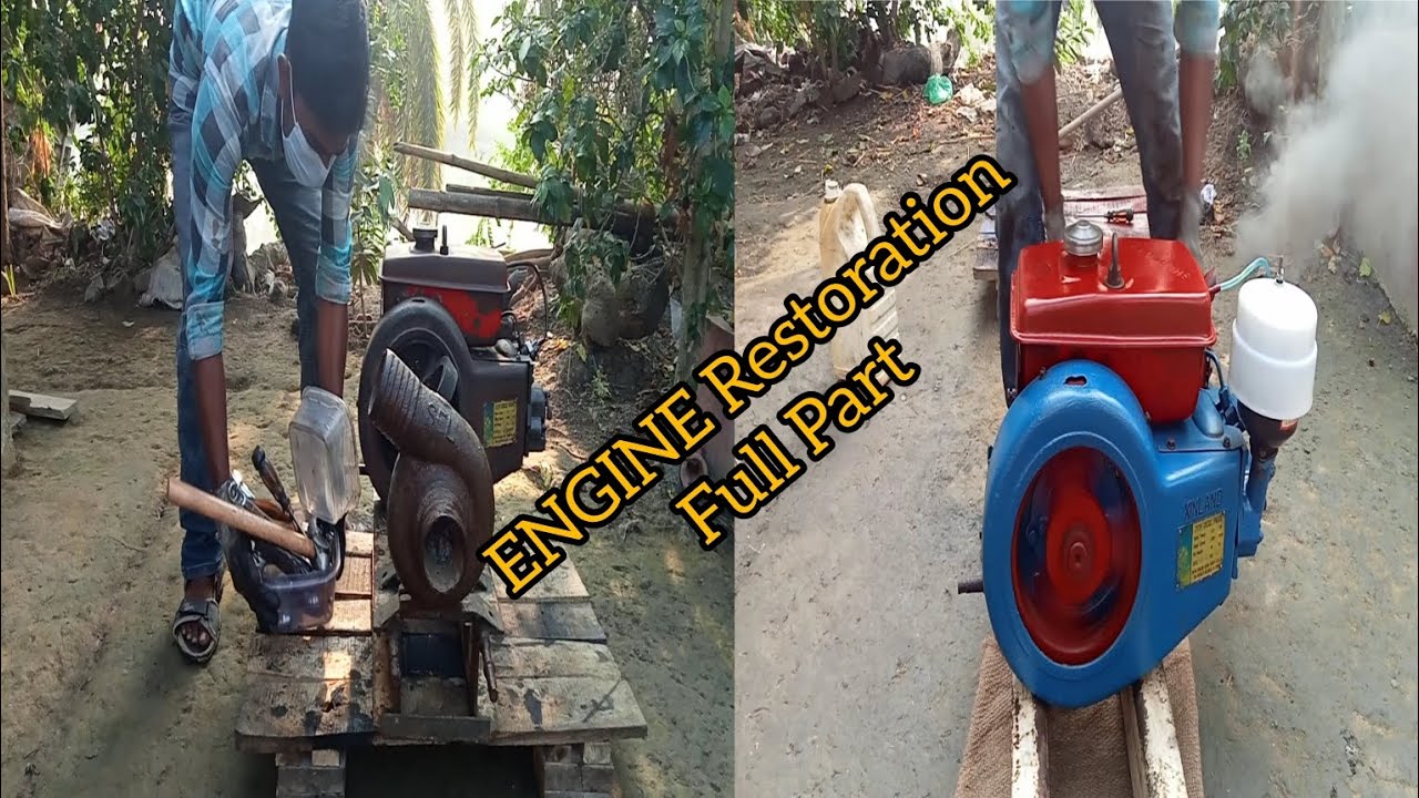 Repair and Restoration Z170F #4hp DIESEL ENGINE Full Part //MADE IN CHINA