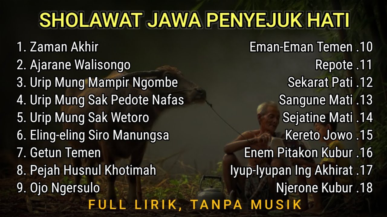 PUJI PUJIAN SETELAH ADZAN | Kumpulan Sholawat Jawa 2022 | Sholawat Jawa Penyejuk Hati