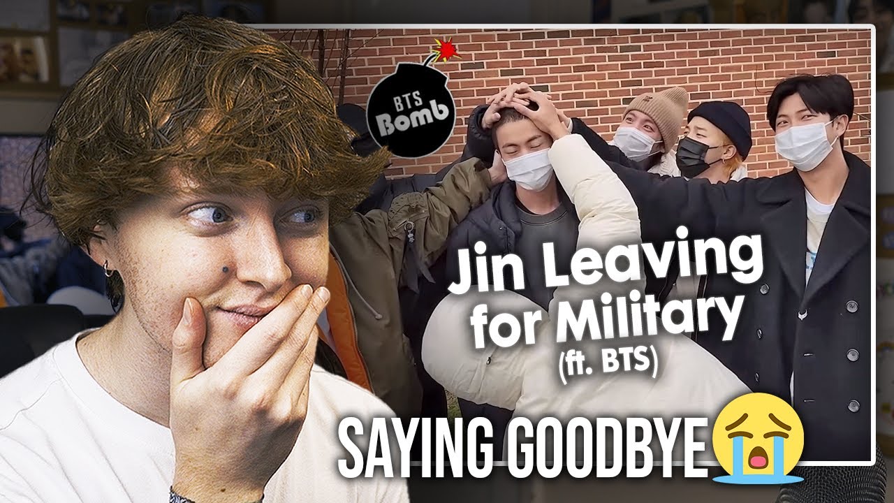 SAYING GOODBYE! (Jin’s Entrance Ceremony with BTS | Reaction)