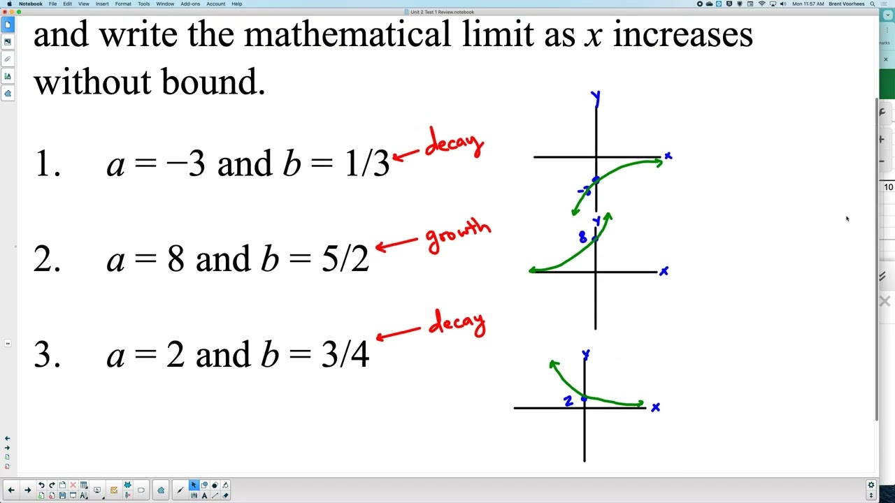 Unit 2 Test 1 Example 2: Lesson 2-3