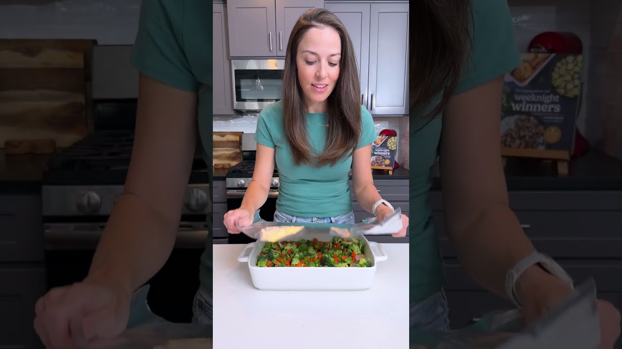 The Dump-and-Bake Dinner that's on Permanent Rotation in our House #shorts