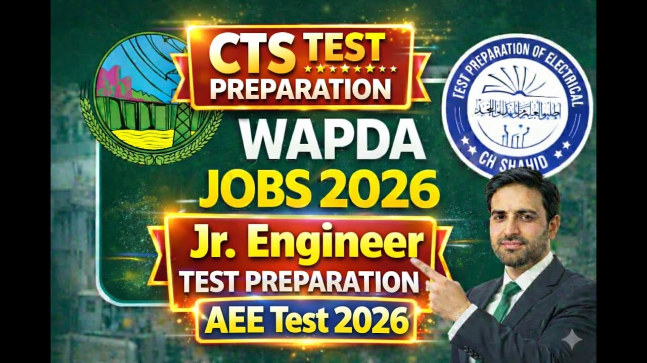 How to Prepare for Assistant Executive Engineer Electrical Test of CTS || Wapda Hydel Preparation