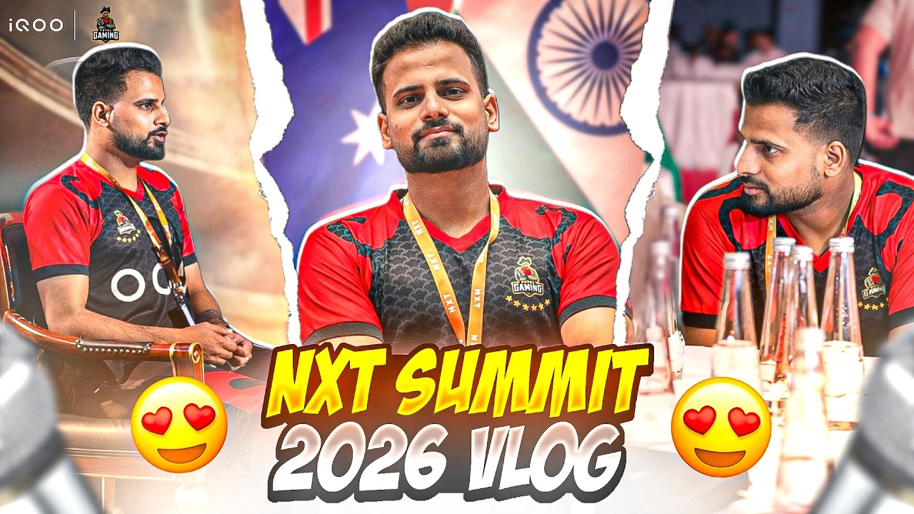 NXT SUMMIT 2026 VLOG 🧿💖 I TOTAL GAMING ESPORTS I