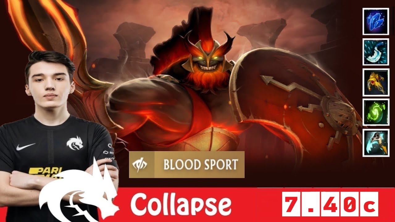 [DOTA 2] TSpirit.Collapse MARS [TEAM SPIRIT vs TEAM LIQUID] [FISSURE UNIVERSE 8] [7.40c]