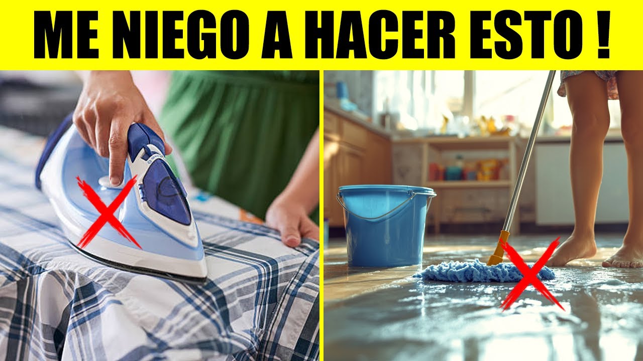 8 tareas del hogar que NUNCA M&Aacute;S HICE (las elimin&eacute; para TENER M&Aacute;S TIEMPO) &ndash; Organizaci&oacute;n y Limpieza