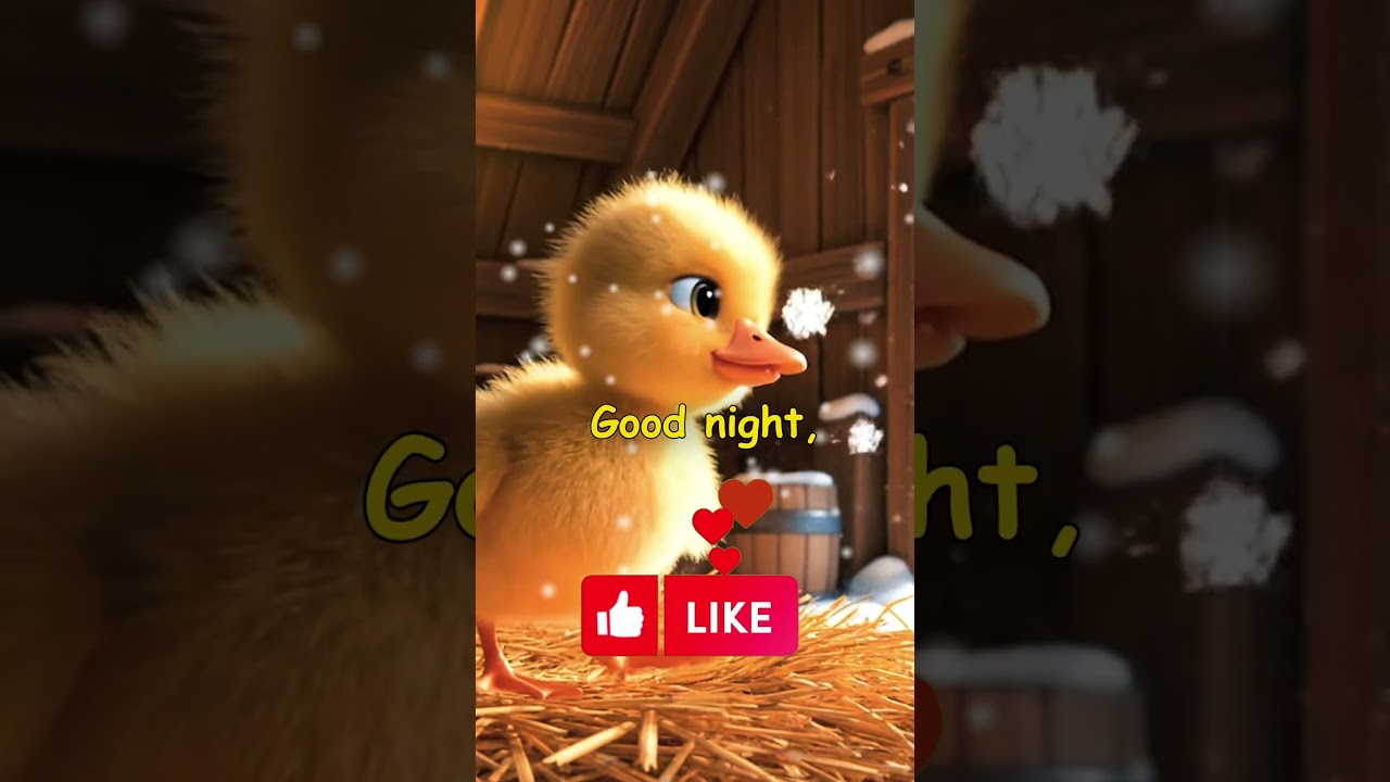 The Little Duck Says Goodnight 🐥 Peaceful Sleep Story for Babies and Toddlers 