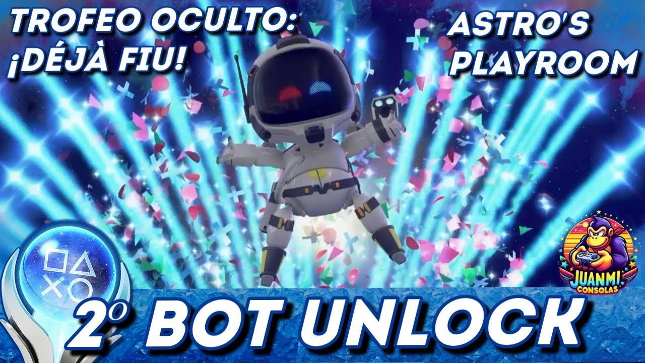 Astro's Playroom: TROFEO &iexcl;D&eacute;j&agrave; Fiu! SEGUNDO BOT DLC🏆 en ESPA&Ntilde;OL