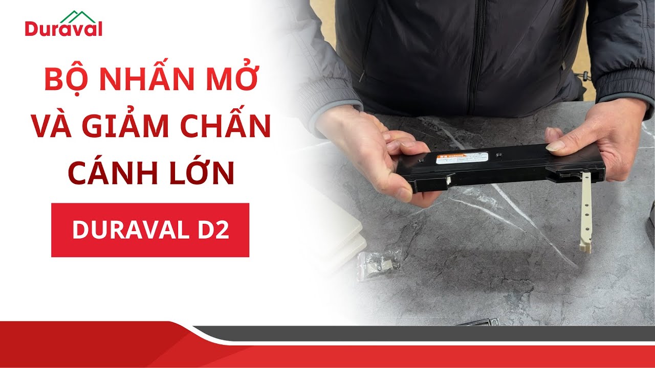 HƯỚNG DẪN LẮP ĐẶT BỘ NHẤN MỞ VÀ GIẢM CHẤN CÁNH LỚN DURAVAL D2 | GIẢM CHẤN 2 CHIỀU, ĐẨY CÁNH 25KG
