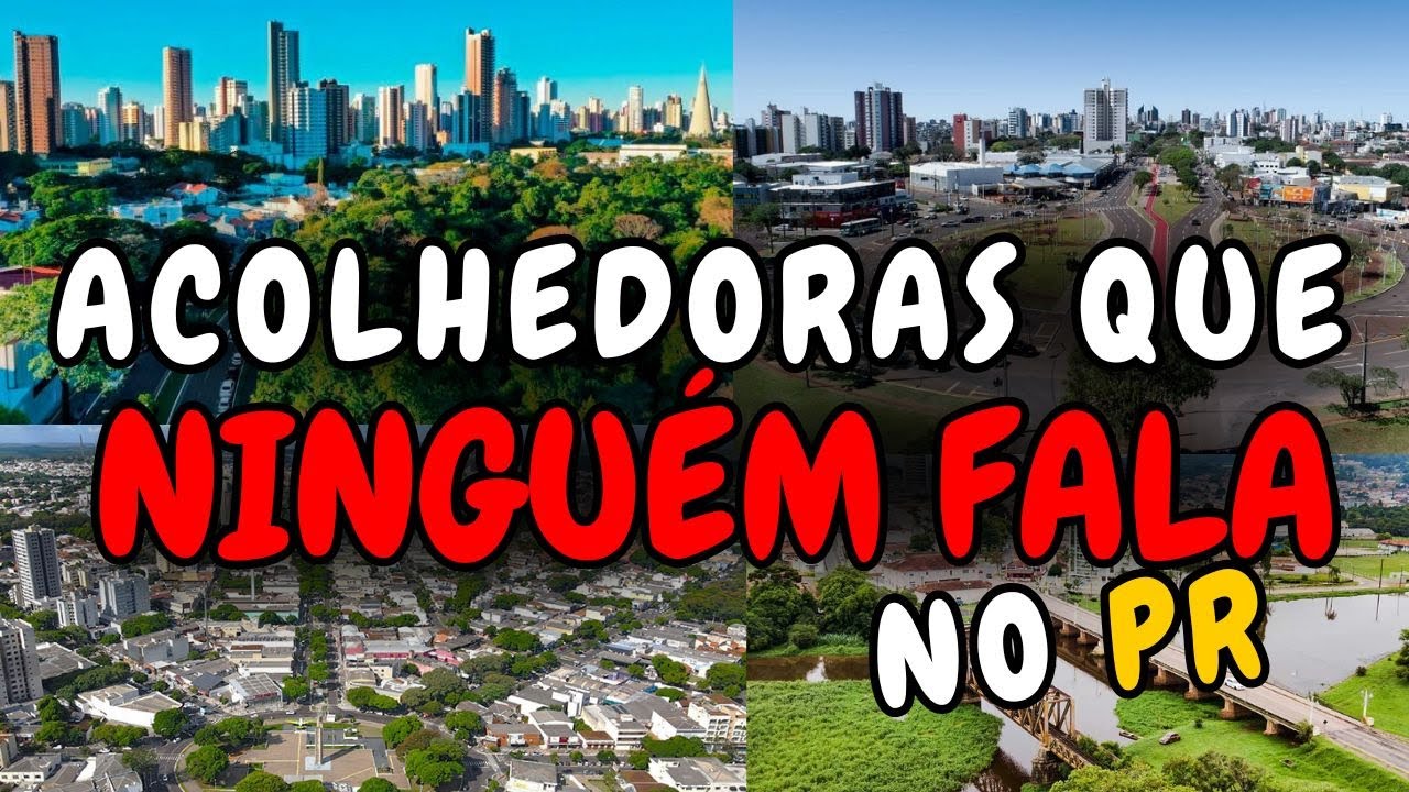 8 Cidades ACOLHEDORAS do Paraná Para Quem Passou dos 60 Anos | A 8ª é EXCEPCIONAL e NINGUÉM Fala