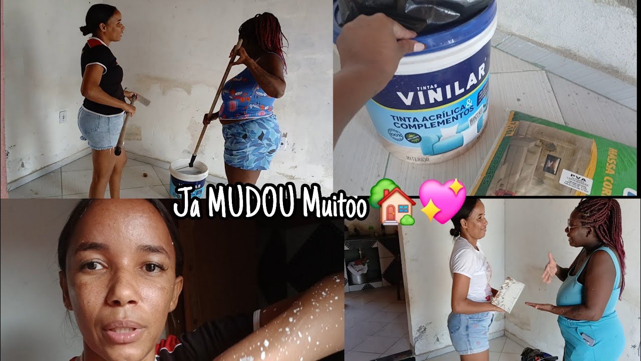 JA ESTA BEM DIFERENTE DE ANTES🏡POR AQUI CADA UM FAZ um pouco 🙌E A MÁGICA ACONTECE❤️