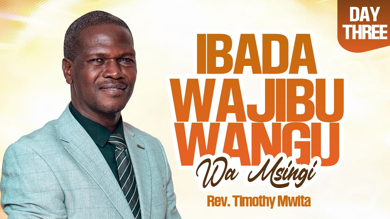 #live IBADA, WAJIBU WANGU WA MSINGI | REV. TIMOTHY MWITA | DAY 3 | 12 MARCH 2026