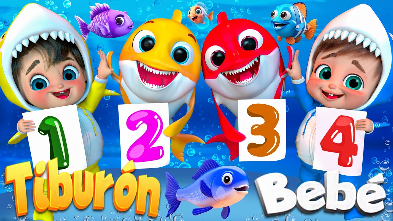 Bebé Tiburón y la Fiesta del Mar | canciones infantiles y rimas infantiles  @SuperLucaEspanol