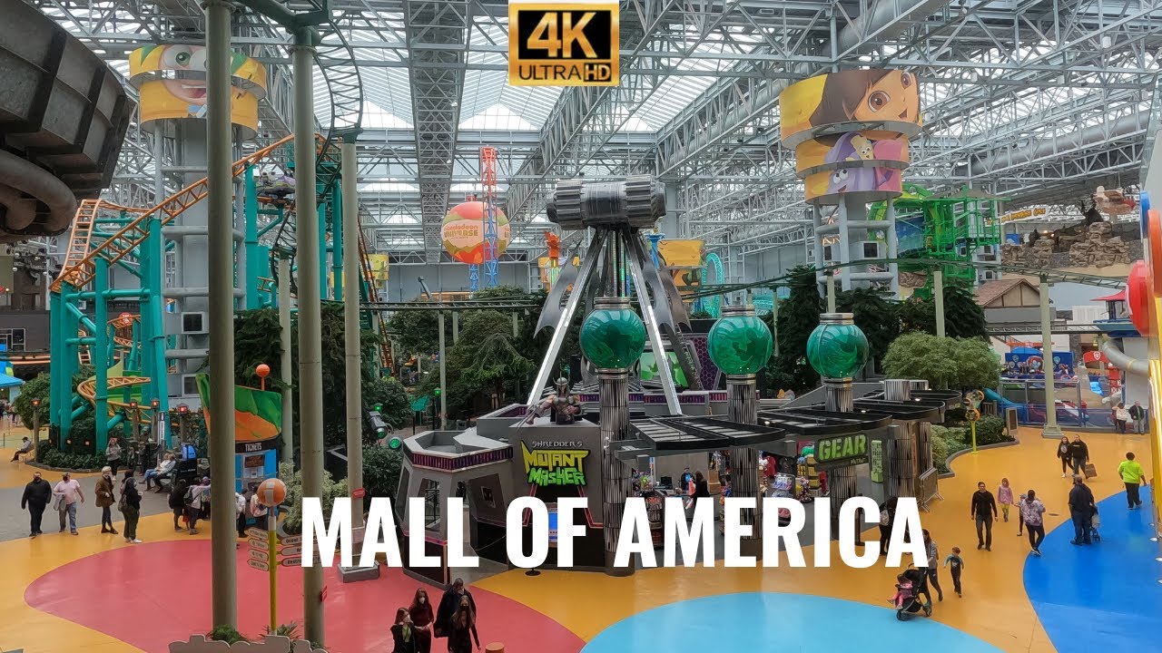 4K Mall of America | World's Largest Indoor Theme Park