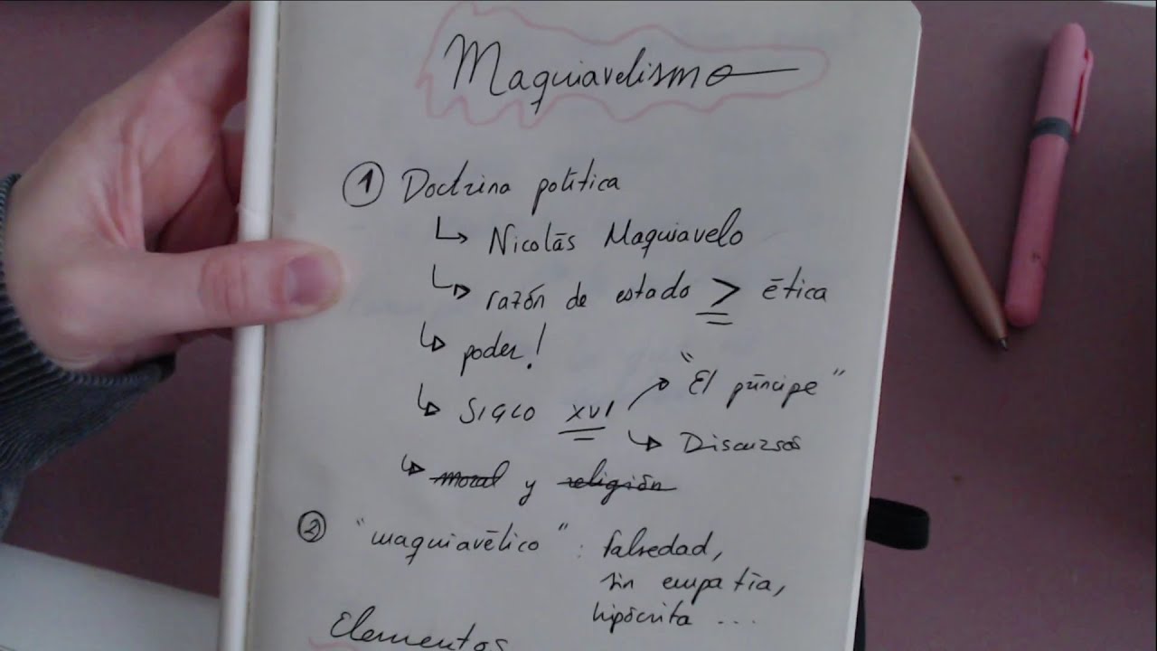 ASMR español. FILOSOFÍA para dormir: MAQUIAVELISMO
