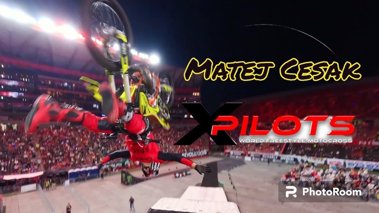 Full runs of Matej Cesak followed by FPV drone at XPilots 2023