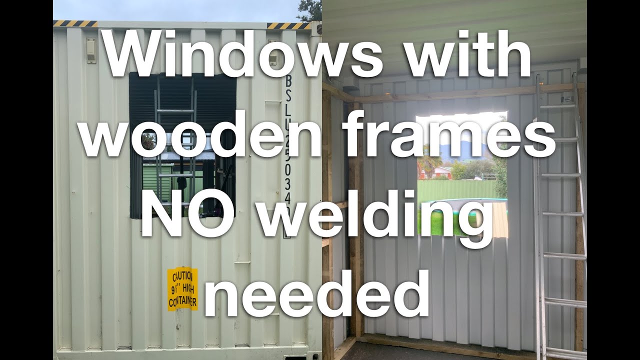 Windows! No welding? Am I crazy?