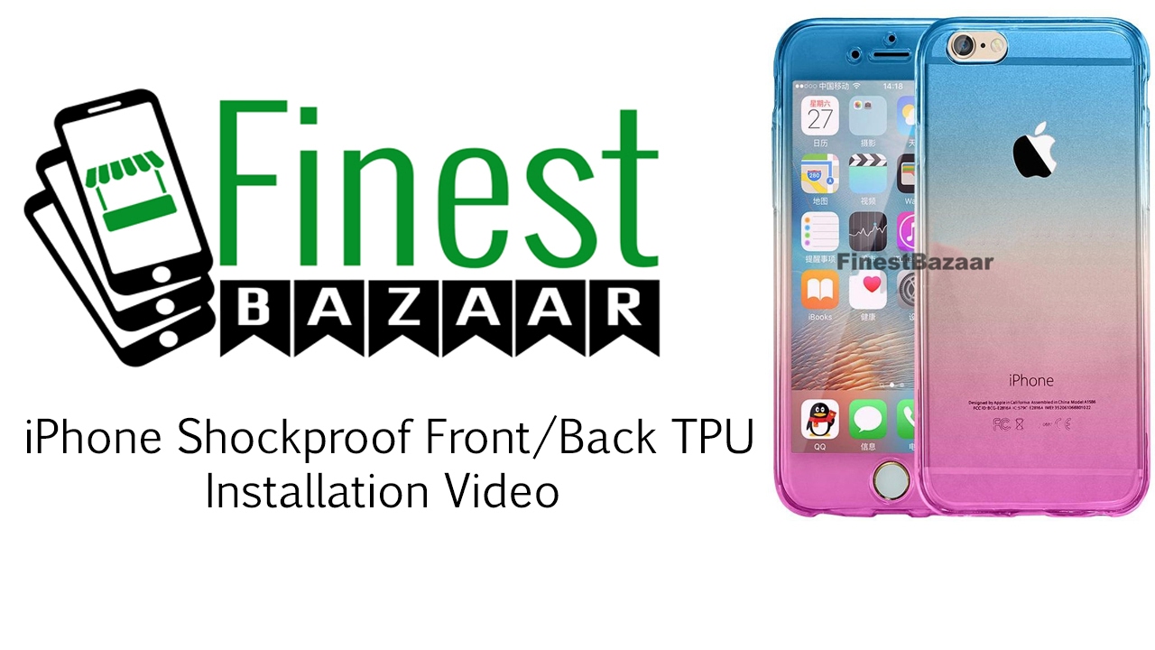 Shockproof TPU Case Installation For Apple iPhone 5 / 5s / Se, 6 / 6s 7 Plus